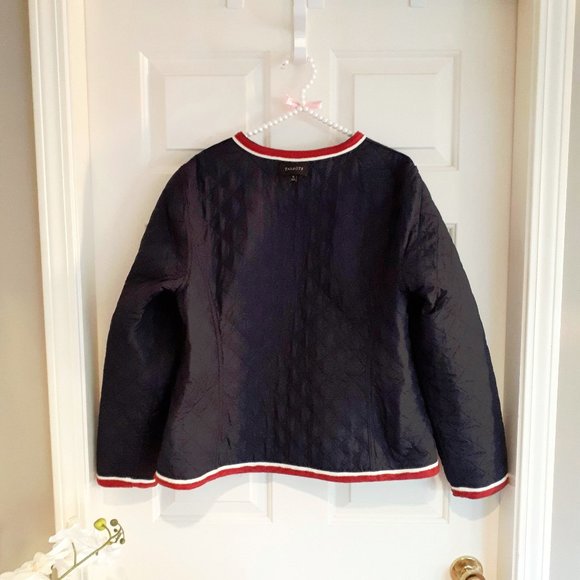 NWOT Talbots reversible quilted short jacket, XL - Picture 7 of 7